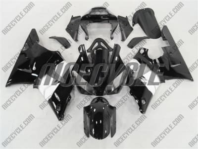 Yamaha YZF-R1 Black/White OEM Style Fairings