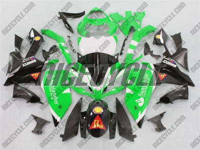 Yamaha YZF-R1 Green Santander Fairings