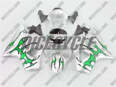 Honda CBR 954RR Green Tribal Fairings