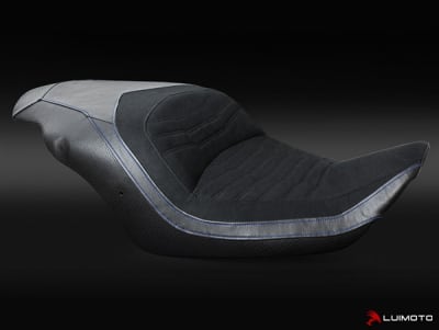 Honda Goldwing/F6B Black Blue Seat Cover