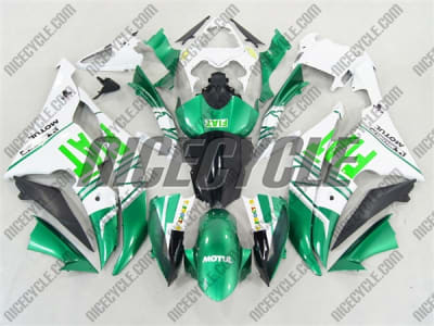 Yamaha YZF-R6 Custom Green FIAT Fairings