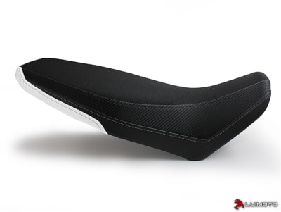 Honda GROM Black White Seat Cover
