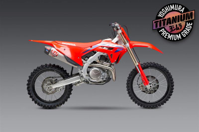 Yoshimura Honda CRF450RX (21-24) Titanium Full Exhaust, w/ Titanium Muffler