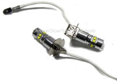 SBL H3 Motorcycle LED Fog Lamp Replacement Bulbs