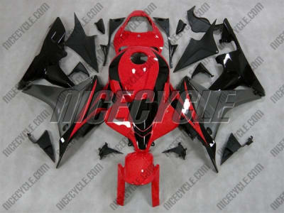 Red/Silver Honda CBR600RR Motorcycle Fairings
