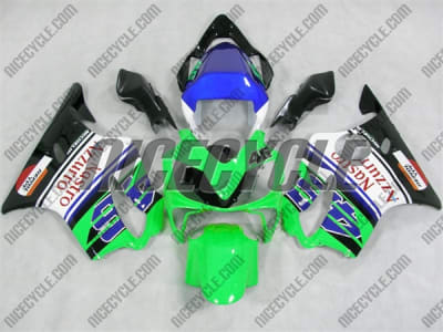Honda CBR600 F4i Green Nastro Azzuro Fairings
