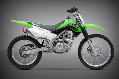 Yoshimura Kawasaki KLX140RL (11-24) RS-9 Stainless Full Exhaust, w/ Aluminum Muffler