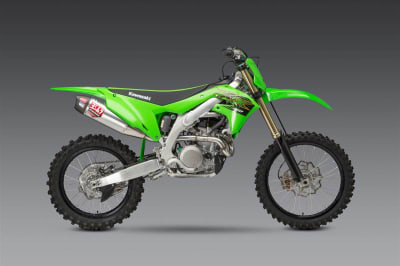 Yoshimura Kawasaki KX450F (19-23) RS-12 Stainless Full Exhaust, w/ Aluminum Muffler
