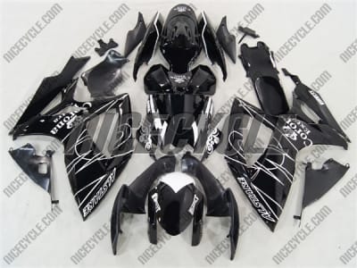 Alstare Black Suzuki GSX-R 600 750 Fairings