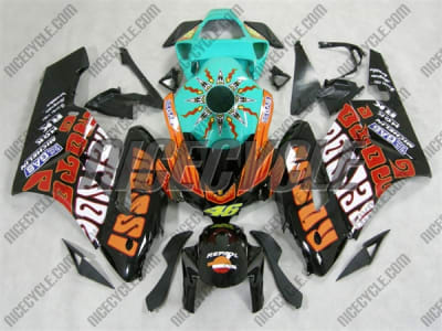 Honda CBR 1000RR Rossi Repsol Teal Fairings