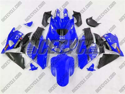 Kawasaki ZX14R Blue Fairings