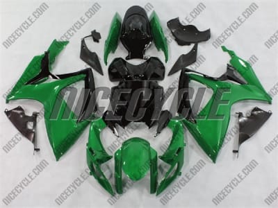 Deep Green Suzuki GSX-R 600 750 Fairings