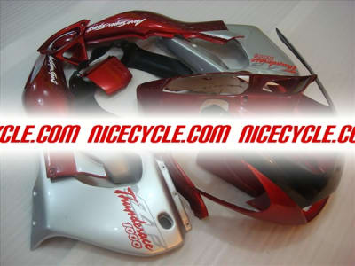 Yamaha YZF 1000 Thunderace Silver/Red Fairings