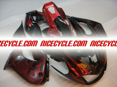 Yamaha YZF 1000 Thunderace Red Flame Fairings