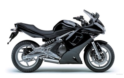 Kawasaki Ninja 650R Gloss Black Fairings