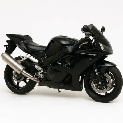 Honda CBR954RR Solid Black Fairings