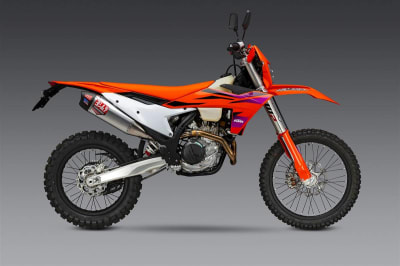 Yoshimura KTM 350 EXC-F (24-24) RS-12 Stainless Slip-On Exhaust, w/ Aluminum Muffler