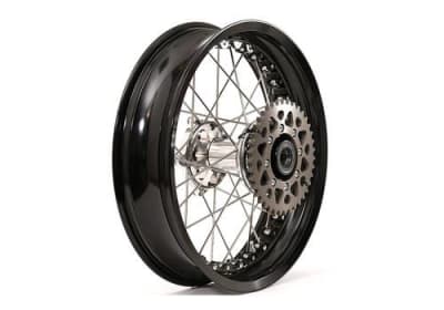 Brocks BMW R9T Scrambler (16>>) Rear Kineo Wire Spoked Wheel - 5.00 x 17.0