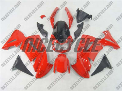 Kawasaki Ninja 650R Gloss Red Fairings