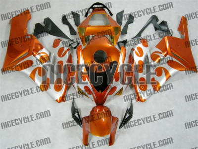 Honda CBR1000RR Metallic Orange/Silver Fairings