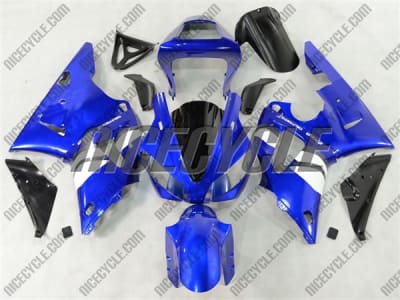 Yamaha YZF-R1 OEM White/Blue Fairings