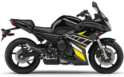 Yamaha FZ6R Yellow/Black Fairings