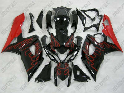 Suzuki GSX-R 1000 Fire Flame Fairings