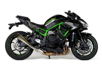 Brocks Kawasaki *Single Penta-Carbon Slip-On System (Polished) Z H2 (20-25)