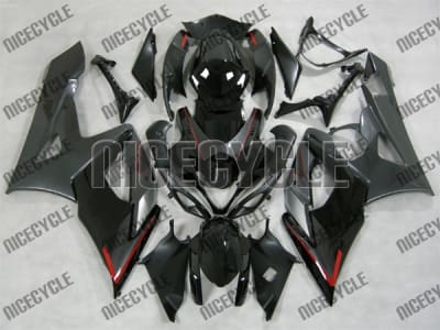 Suzuki GSX-R 1000 Black/Charcoal Fairings