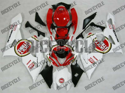 Suzuki GSX-R 1000 Red Lucky Strike Fairings