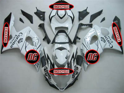 Suzuki GSX-R 1000 White Corona Alstare Fairings
