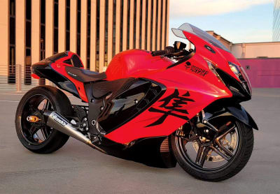 Brocks CT Megaphone Full System w/ 17" Muffler Suzuki Hayabusa (22-24)