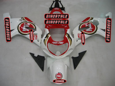 Lucky Strike Suzuki GSX-R 600 750 Fairings