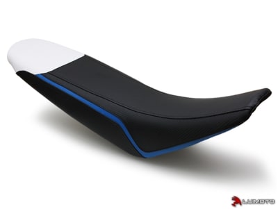 Suzuki DRZ400SM Blue Team Seat Cover