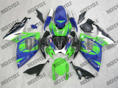 Green Alstare Corona Suzuki GSX-R 600 750 Fairings