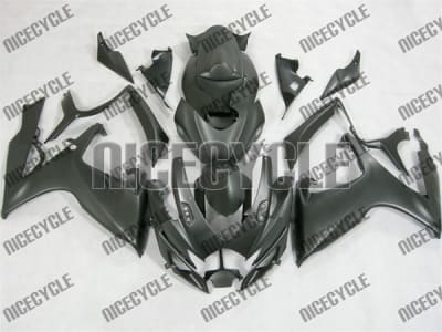 Satin Black Suzuki GSX-R 600 750 Fairings