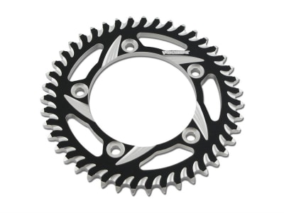 Brocks Vortex Rear Sprocket 38 Tooth Black & Silver 530 Chain Suzuki Hayabusa (99-07)