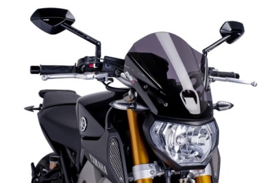 Yamaha FZ-09 2013-2014 Touring Puig Naked Generation Windscreen