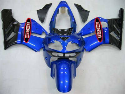 Kawasaki ZX12R Plasma Blue/Black Fairings