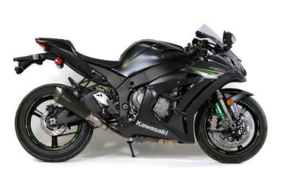 Brocks Kawasaki Predator Slip-On (3/4 System) w/ Electro-Black Stainless Muffler ZX-10R (16-20)