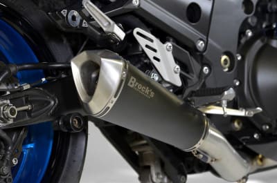 Brocks Kawasaki Replacement Muffler Predator Electro-Black ZX-14R (12-24)