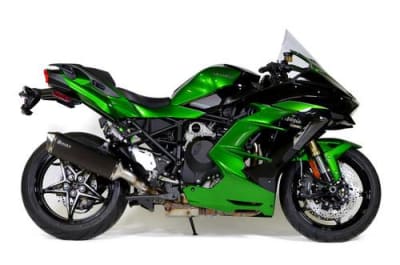 Brocks Kawasaki Predator Slip-On System w/ Electro-Black Muffler Ninja H2 SX / SE / SE+ (18-21)