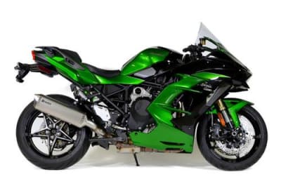 Brocks Kawasaki Predator Slip-On System w/ Titanium Muffler Ninja H2 SX / SE / SE+ (18-21)