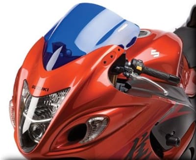Hotbodies SUZUKI Hayabusa (08-Present) GP Windscreen (Dual Radius) - Blue
