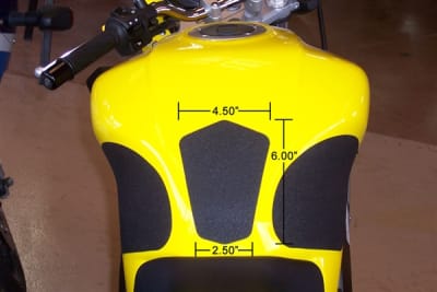 Sportbike Tank Pad, Motorcycle Tank Pad | NiceCycle.com
