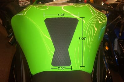 Sportbike Tank Pad, Motorcycle Tank Pad | NiceCycle.com