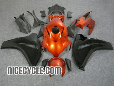 Honda CBR1000RR Orange/Black Metallic Fairings