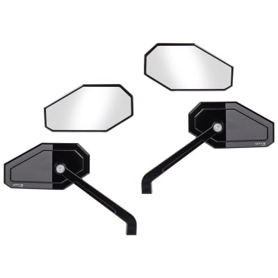 Brocks Harley-Davidson Massive Mirror Left Side Black