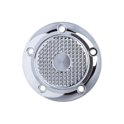 Brocks Harley-Davidson Touring (99-15) Diamond Point Cover Chrome