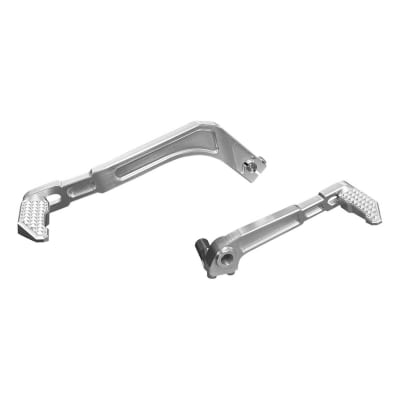 Brocks Harley-Davidson Vity's Shift and Brake Controls Kit Silver M8 Softail (18-24)